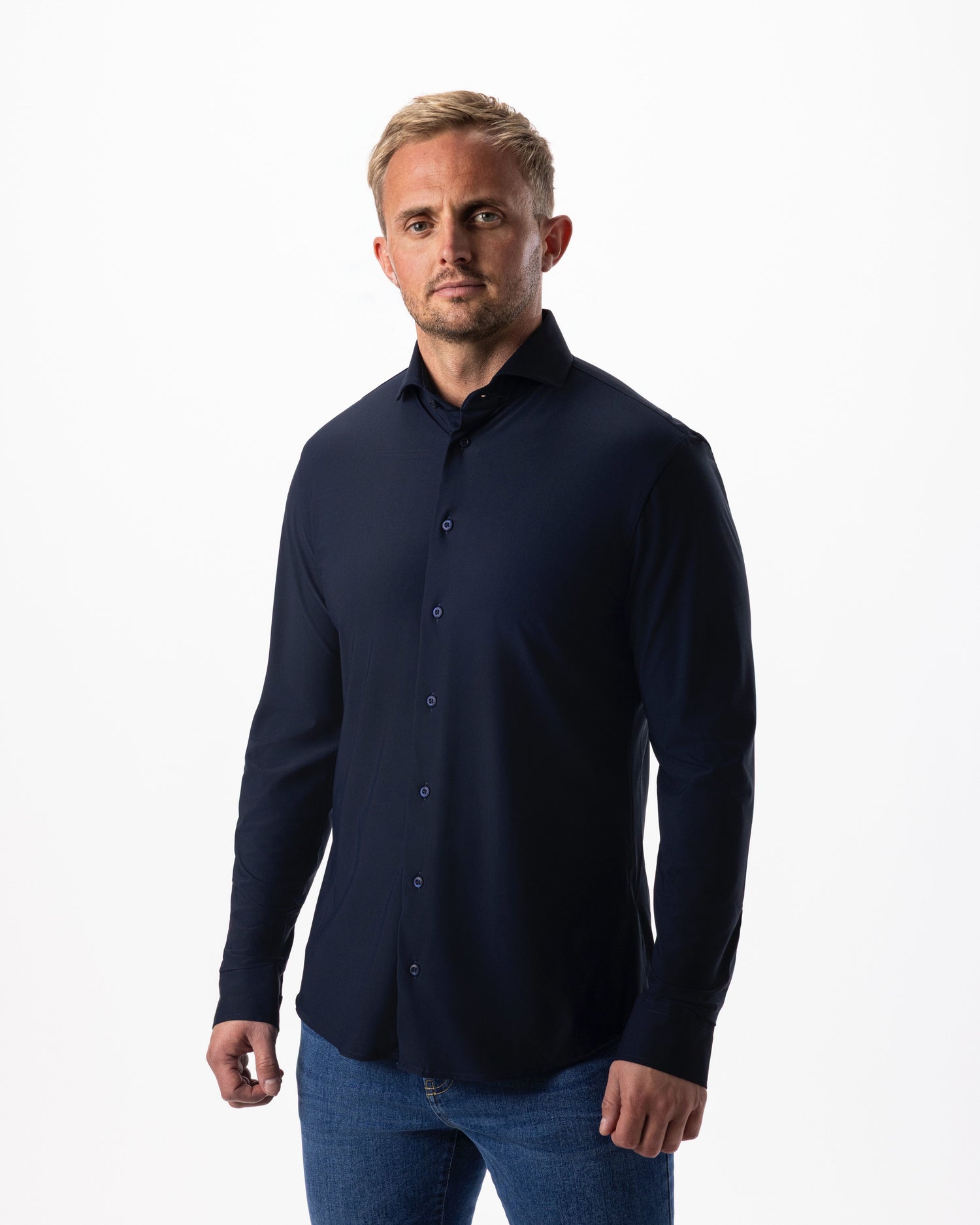Maica IOS Herren Hemd Knitterfrei Sportswear