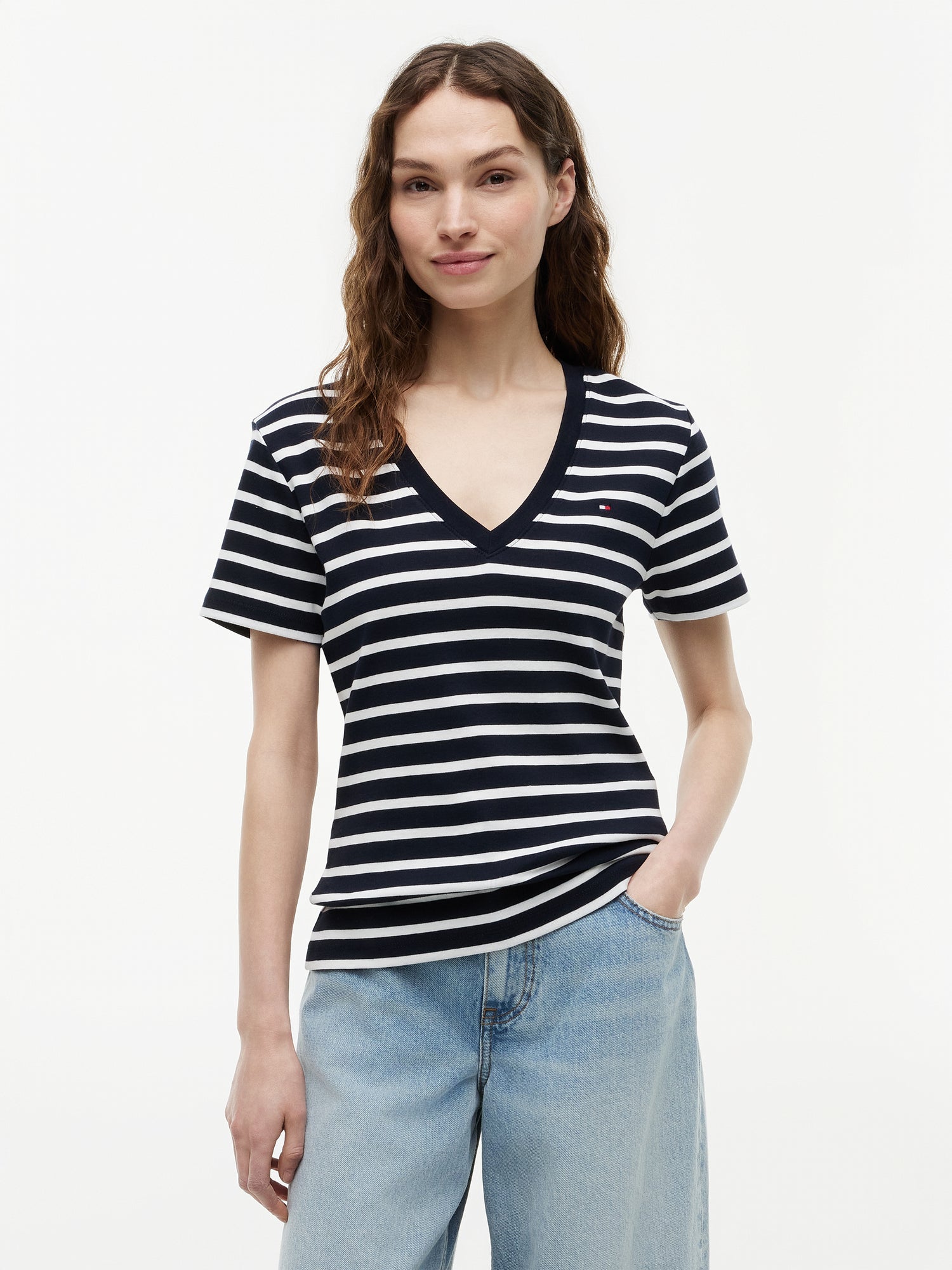 T Shirt Tops DOB - TOMMY HILFIGER EUROPE B.V. - WW0WW40584
