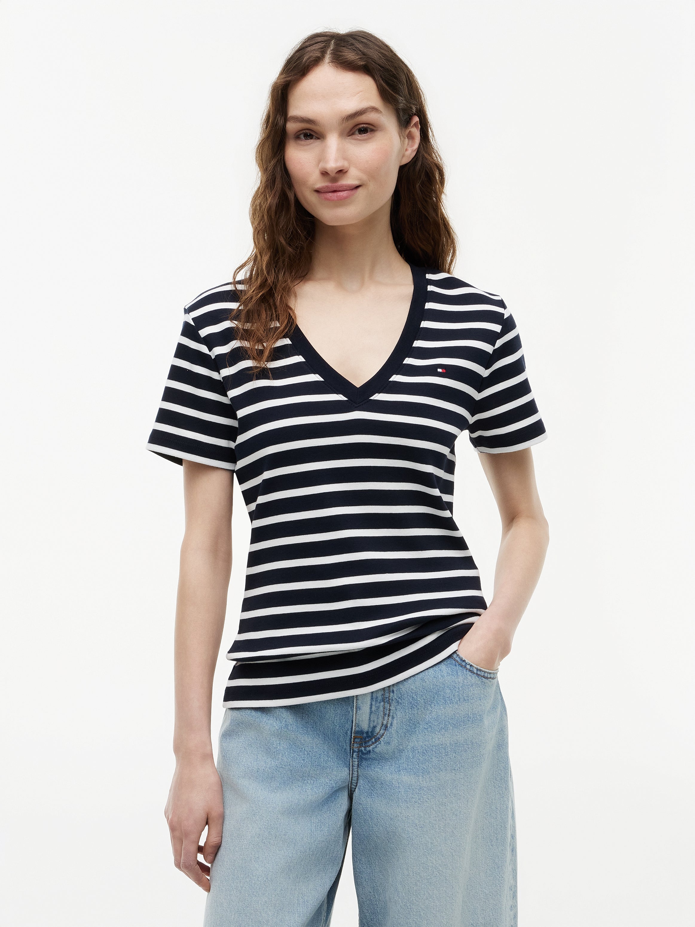 T Shirt Tops DOB - TOMMY HILFIGER EUROPE B.V. - WW0WW40584