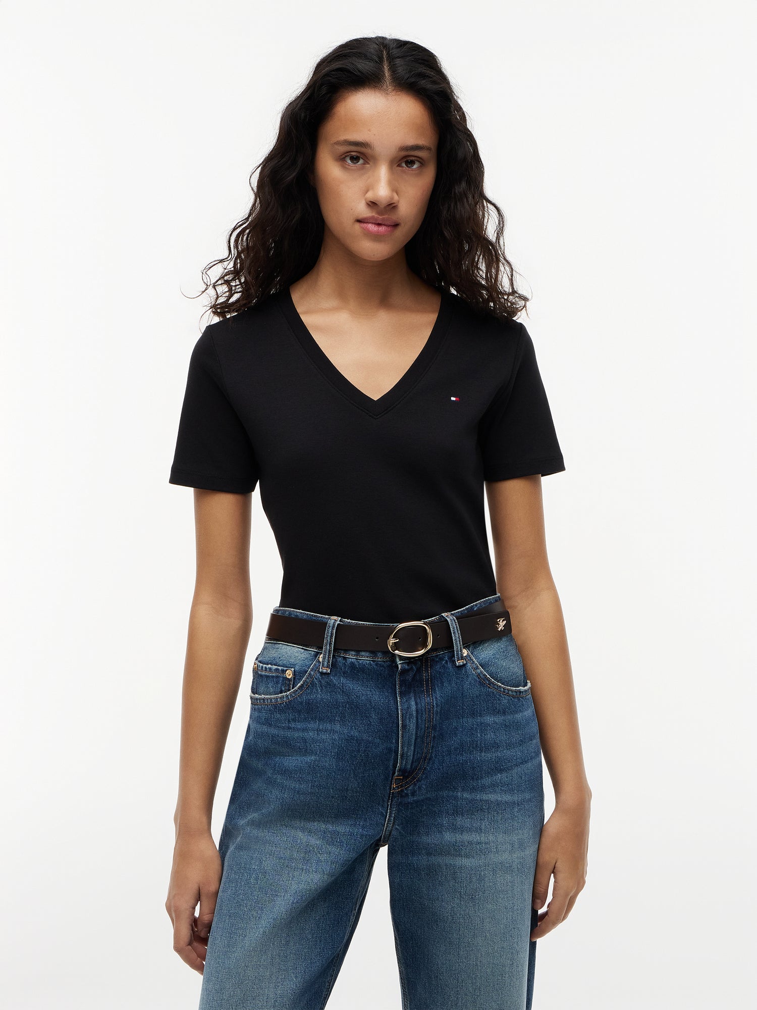 T Shirt Tops DOB - TOMMY HILFIGER EUROPE B.V. - WW0WW40584
