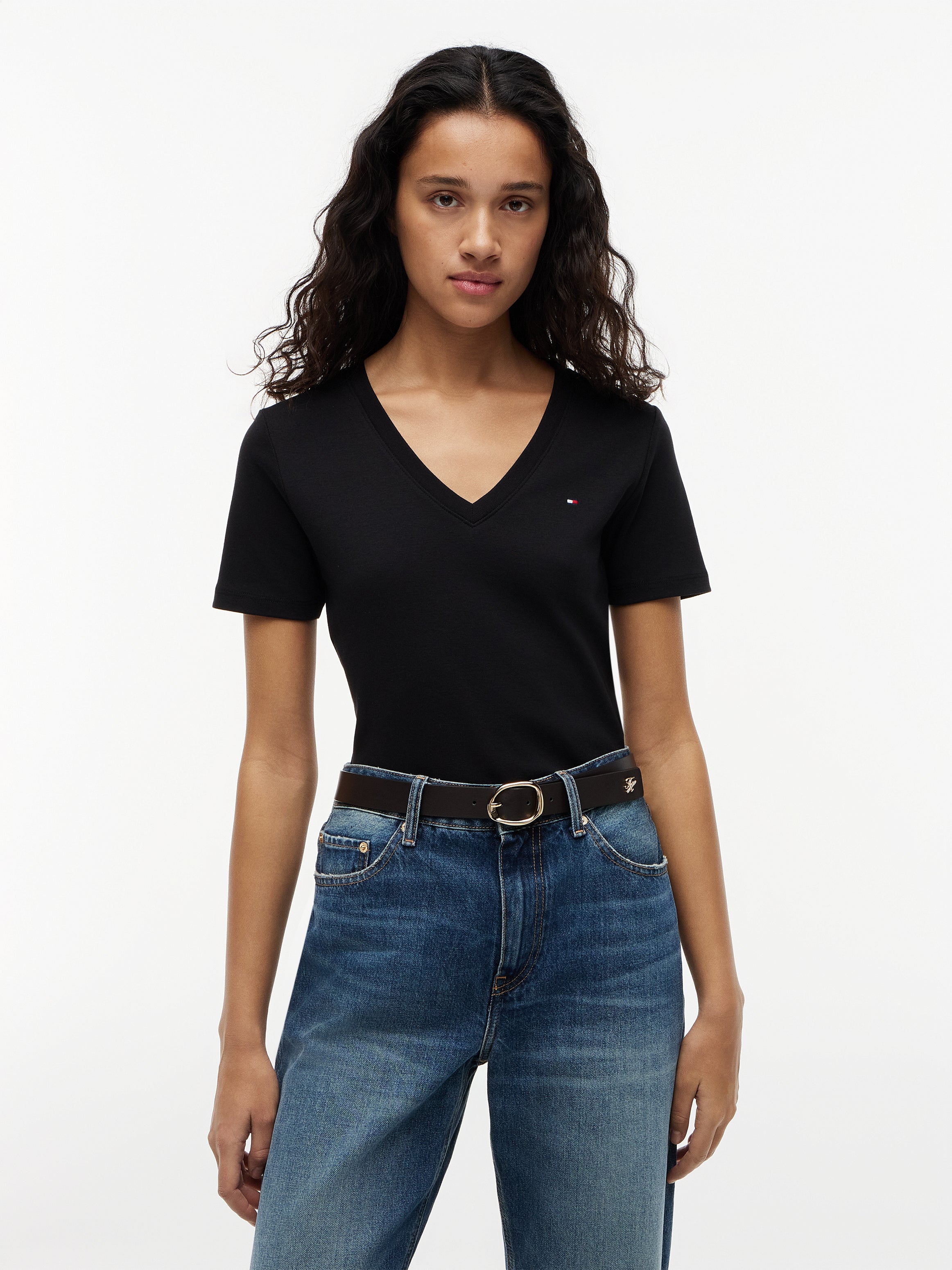 T Shirt Tops DOB - TOMMY HILFIGER EUROPE B.V. - WW0WW40584