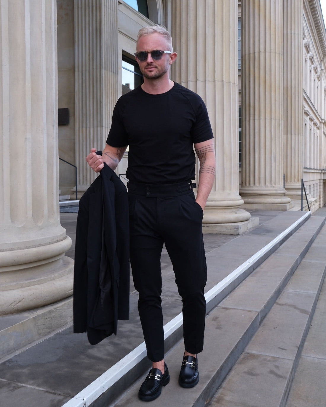 Maica IOS Herren Hose Tapered Fit Side-Adjustern