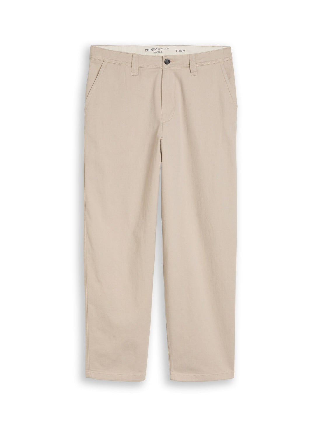 Tom Tailor Denim Herren Chinohose Loose Fit Baumwolle