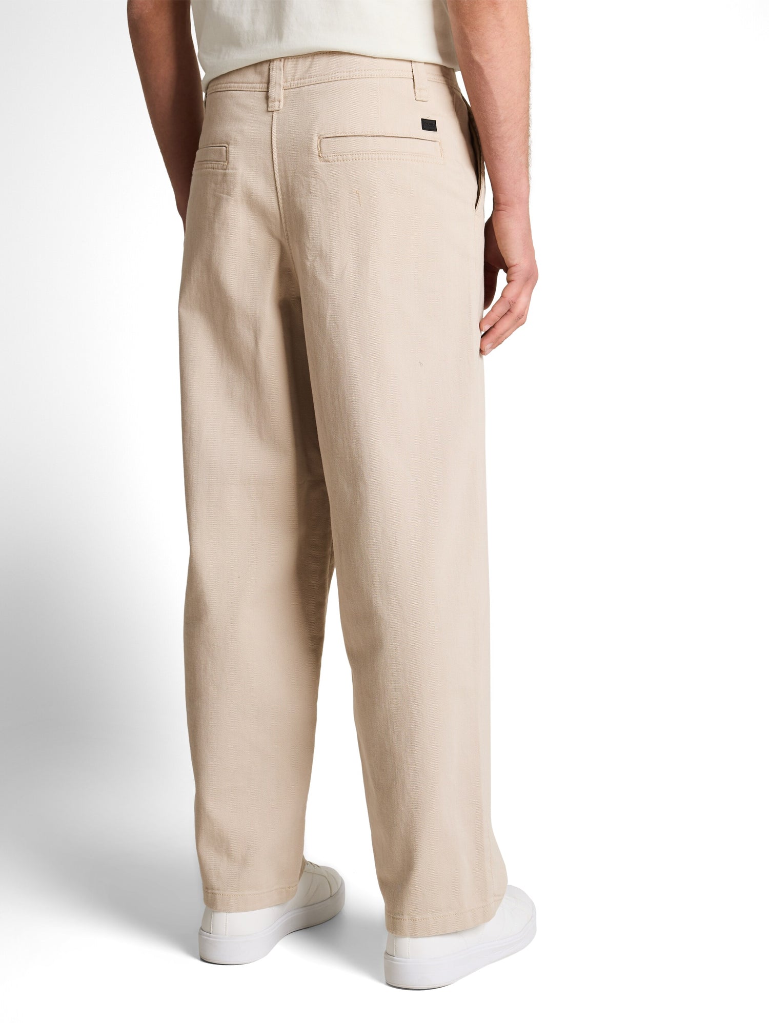 Tom Tailor Denim Herren Chinohose Loose Fit Baumwolle