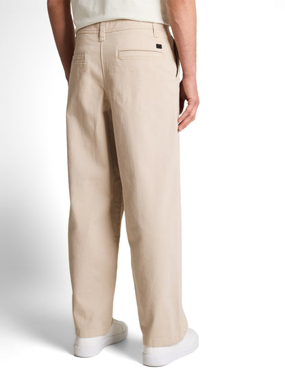 Tom Tailor Denim Herren Chinohose Loose Fit Baumwolle