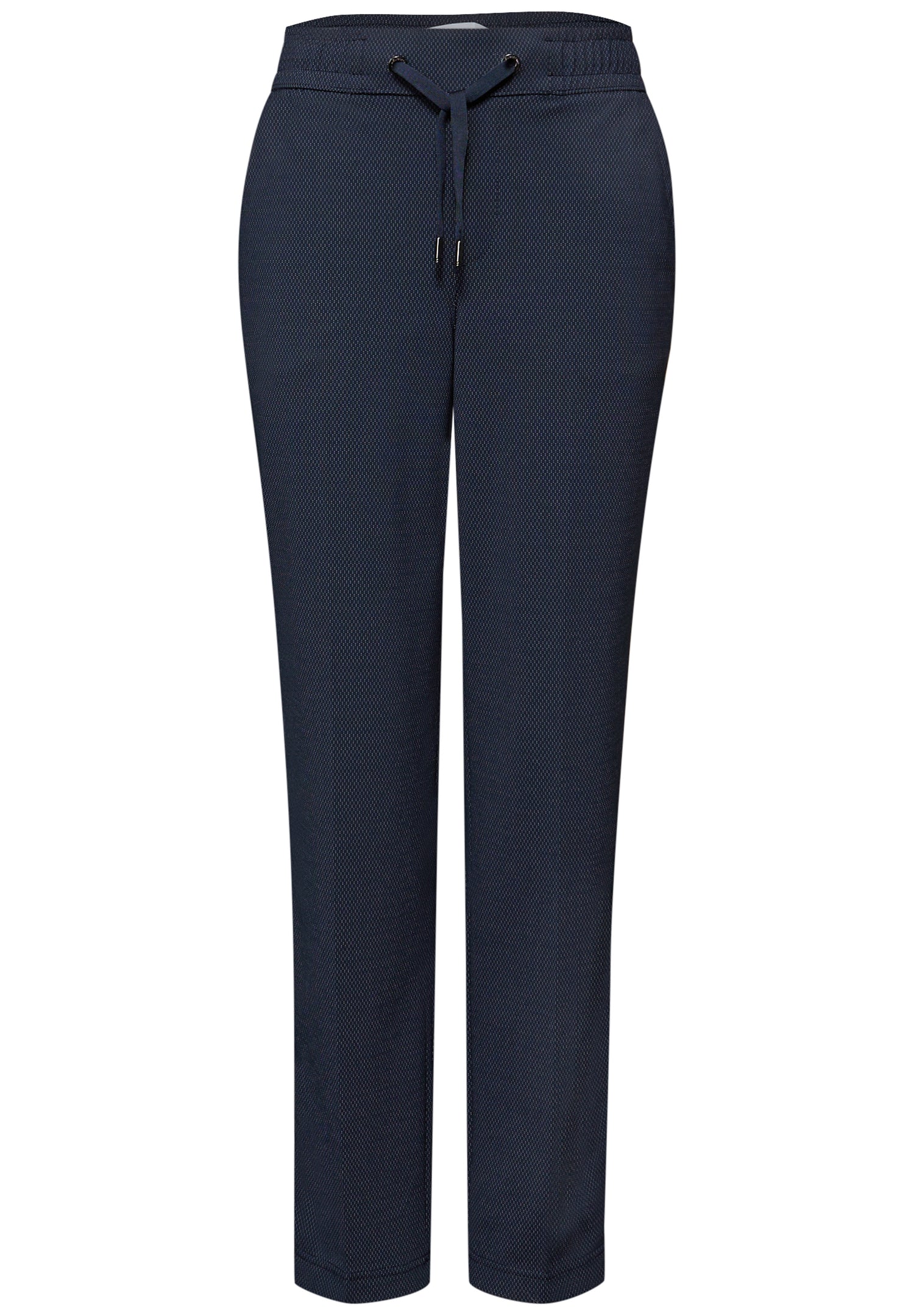 Street One Damen Stoffhose Bonny Loose Fit Slim Legs Mid Waist Bequem