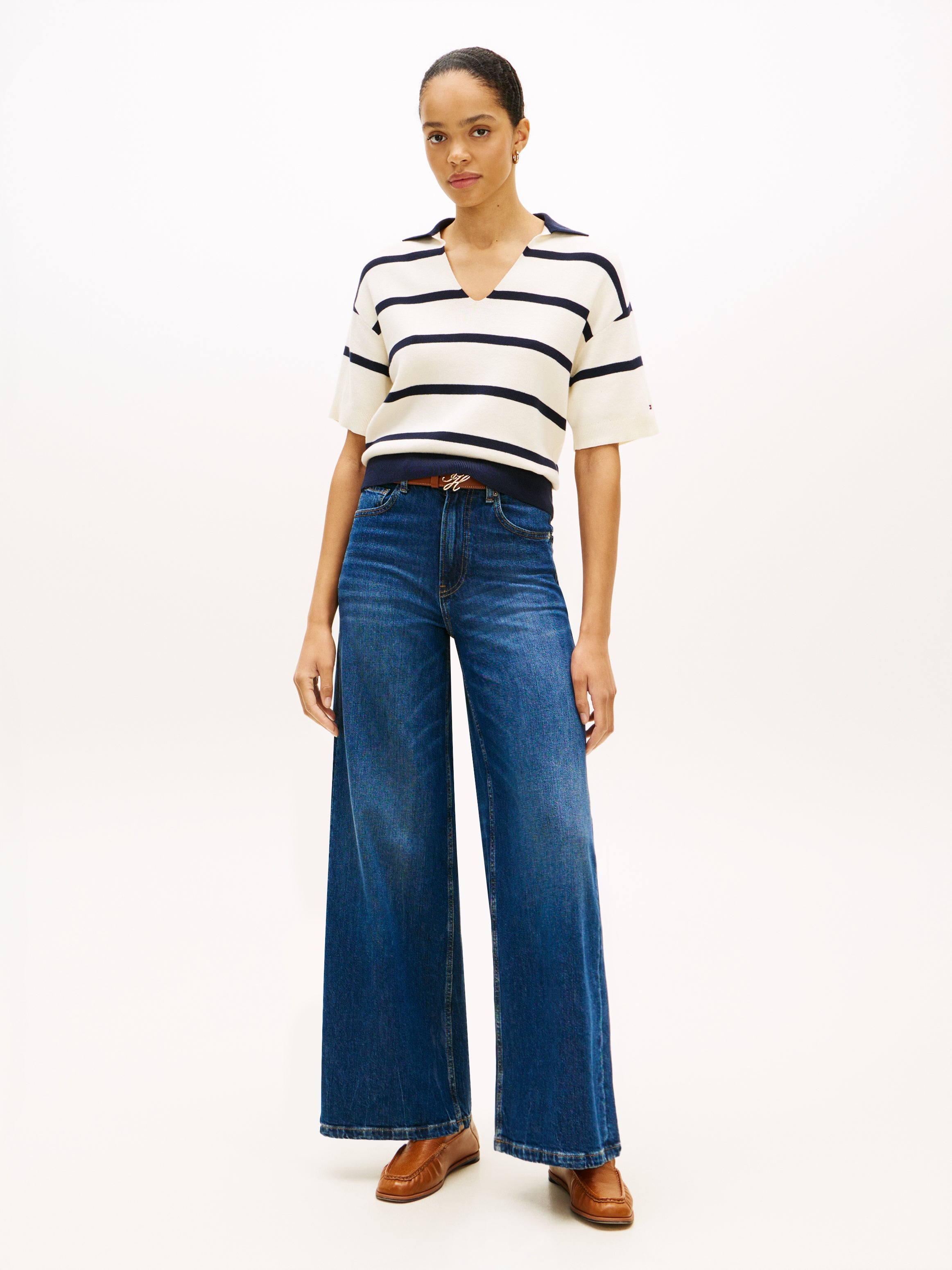 TOMMY HILFIGER Sportswear Division Damen T-Shirt Lässiger Schnitt