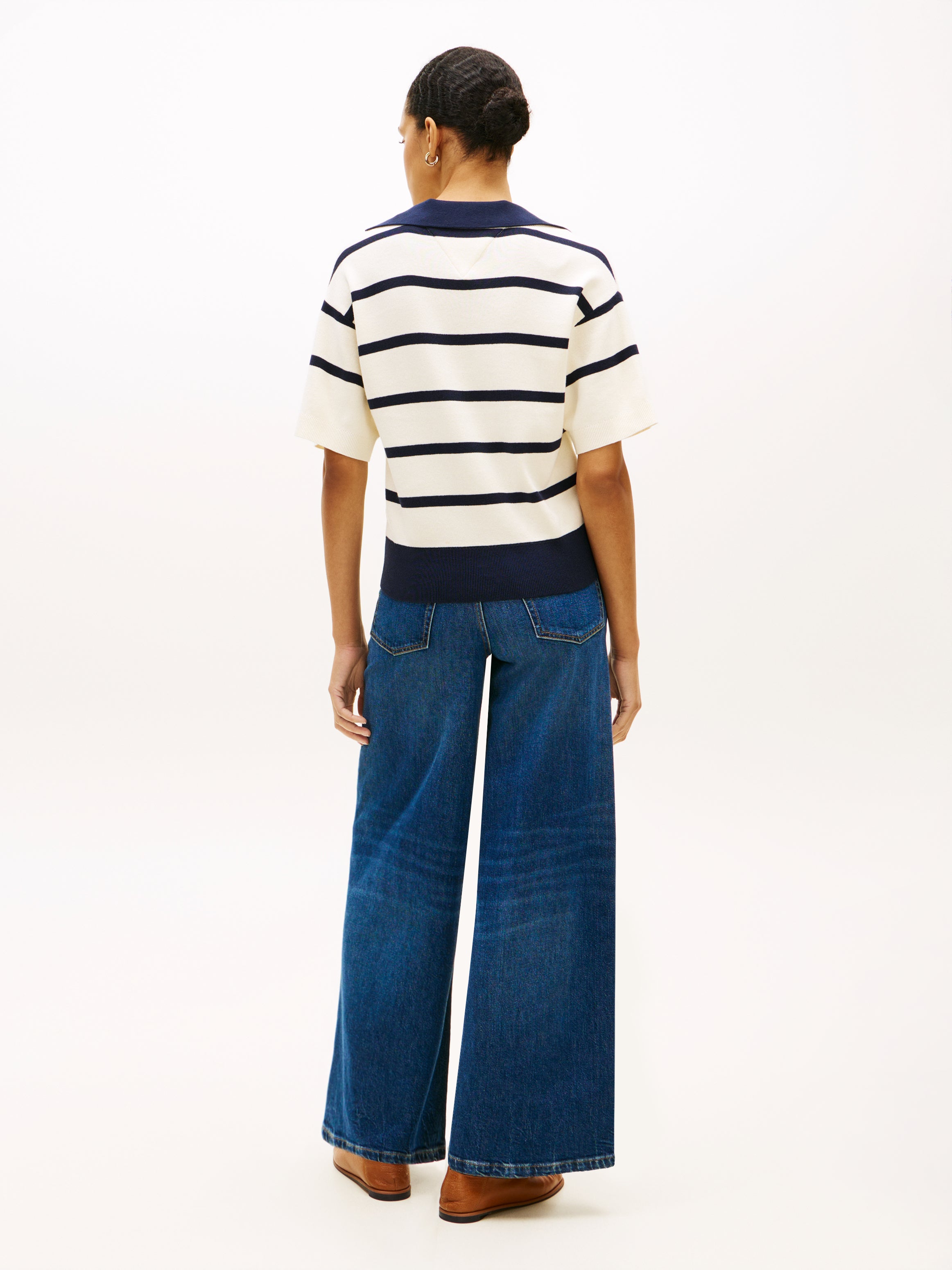 TOMMY HILFIGER Sportswear Division Damen T-Shirt Lässiger Schnitt