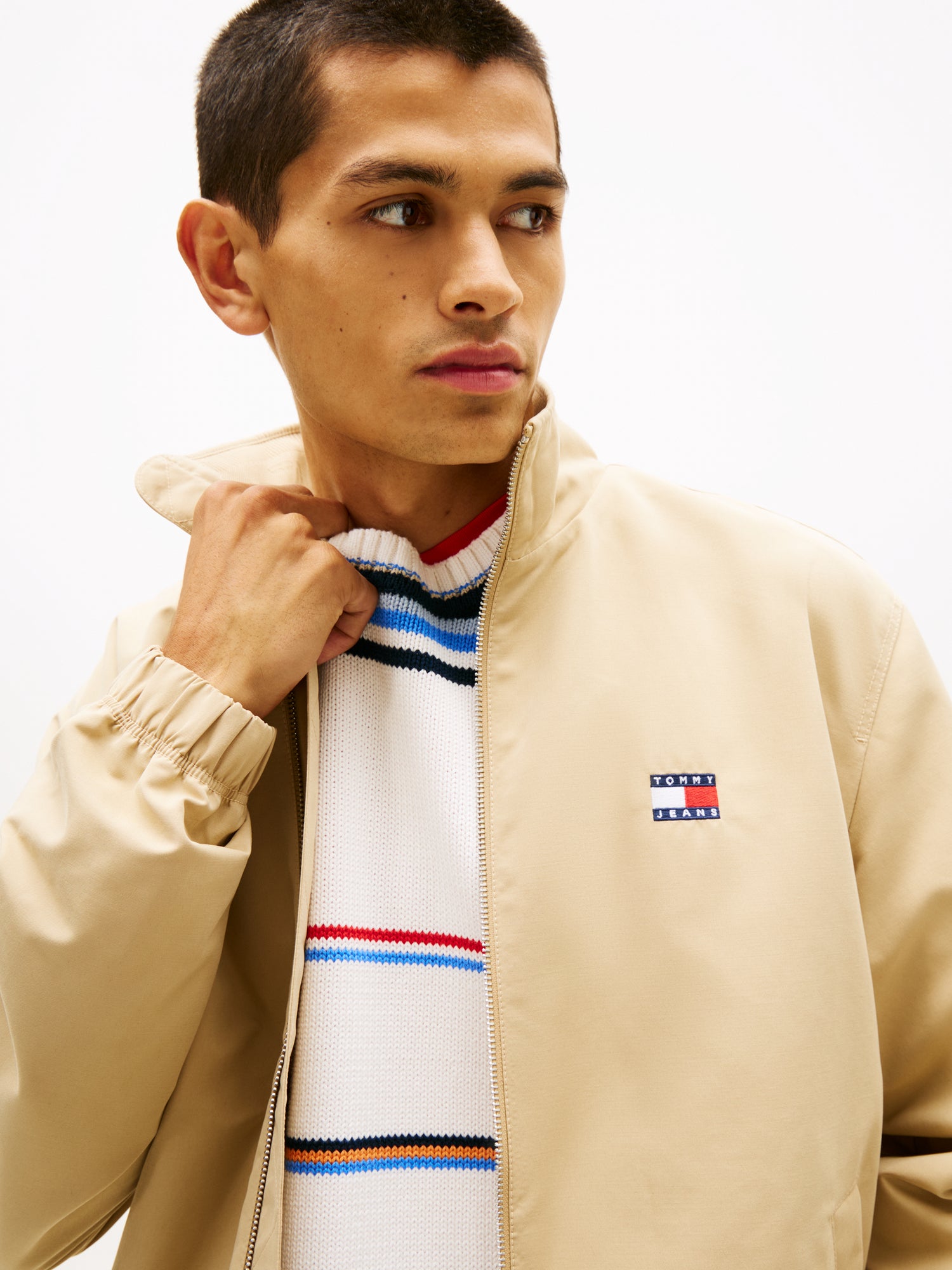 TOMMY HILFIGER Sportswear Division Herren Hose Beige