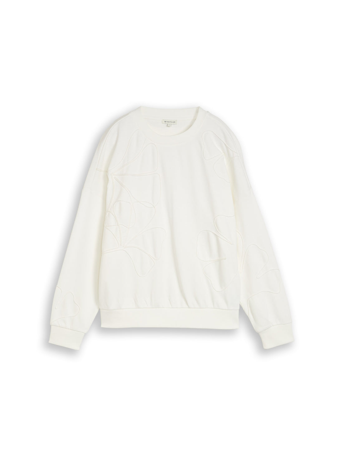 Loose Fit Sweatshirt mit Blumenmuster