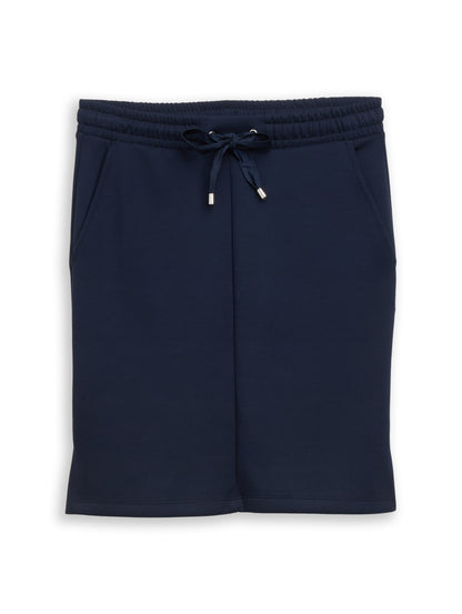 High Waist Scuba Rock mit Gummibund