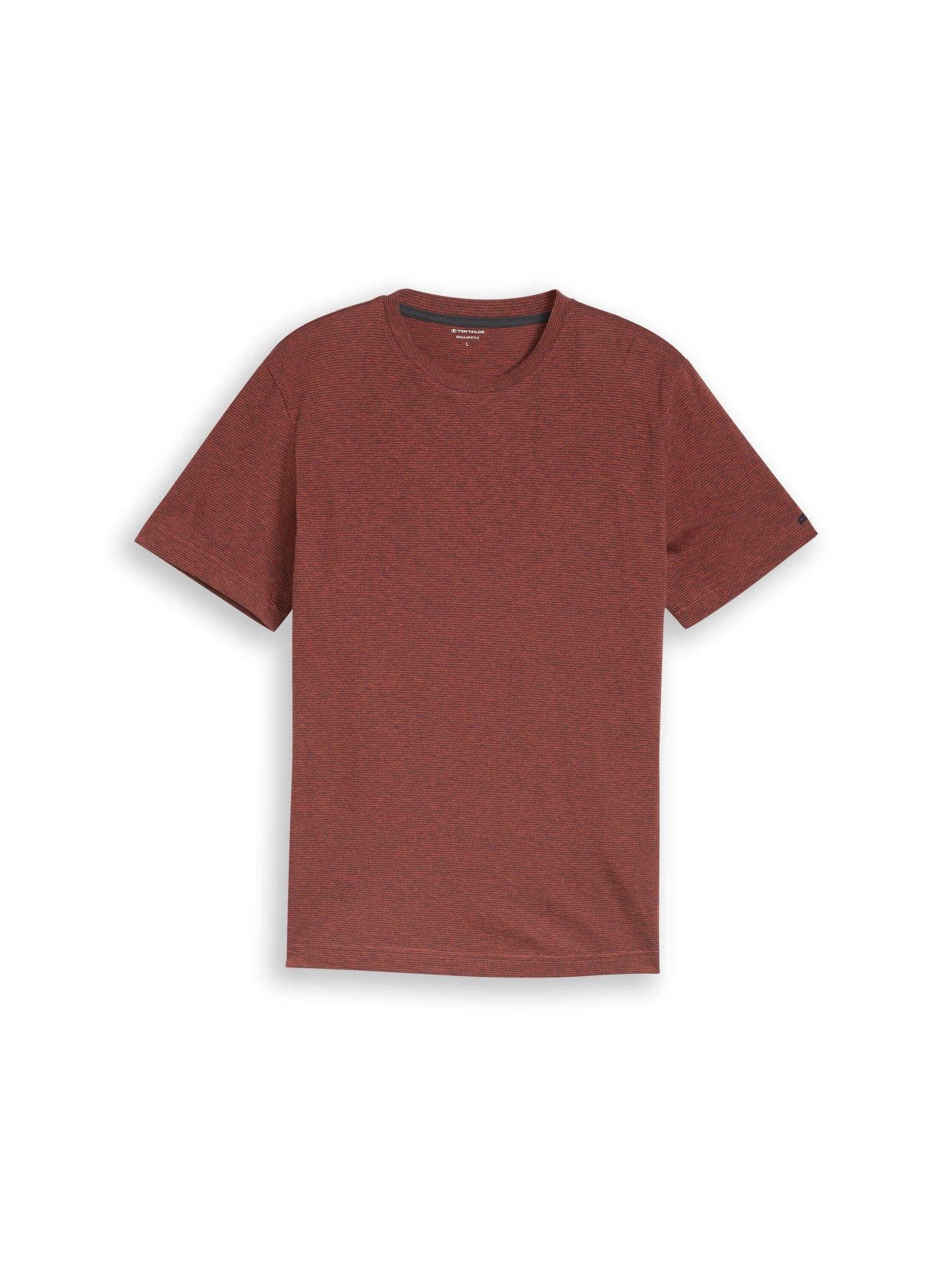 T-Shirt mit feinem Streifenmuster