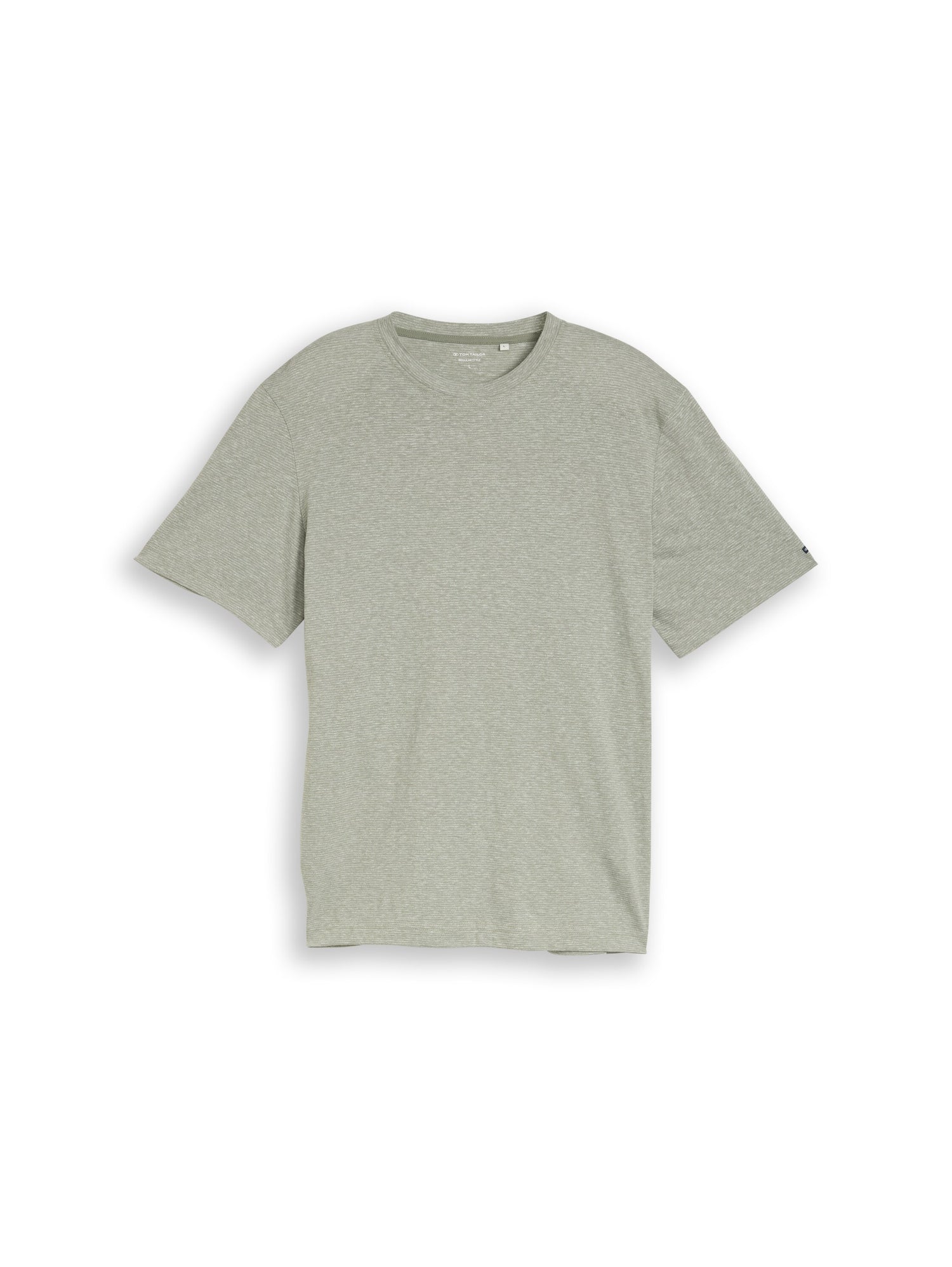 T-Shirt mit feinem Streifenmuster