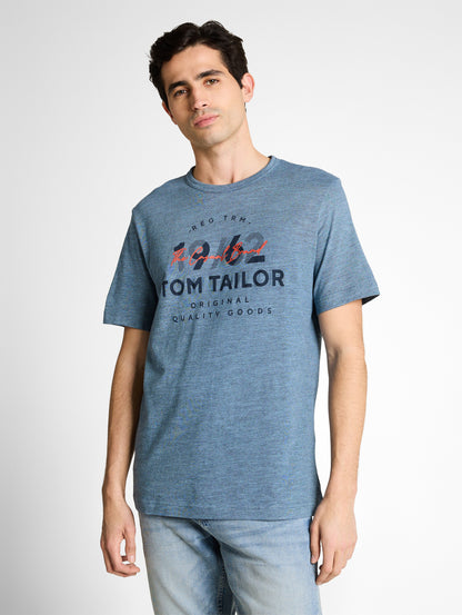T-Shirt mit Logo-Print