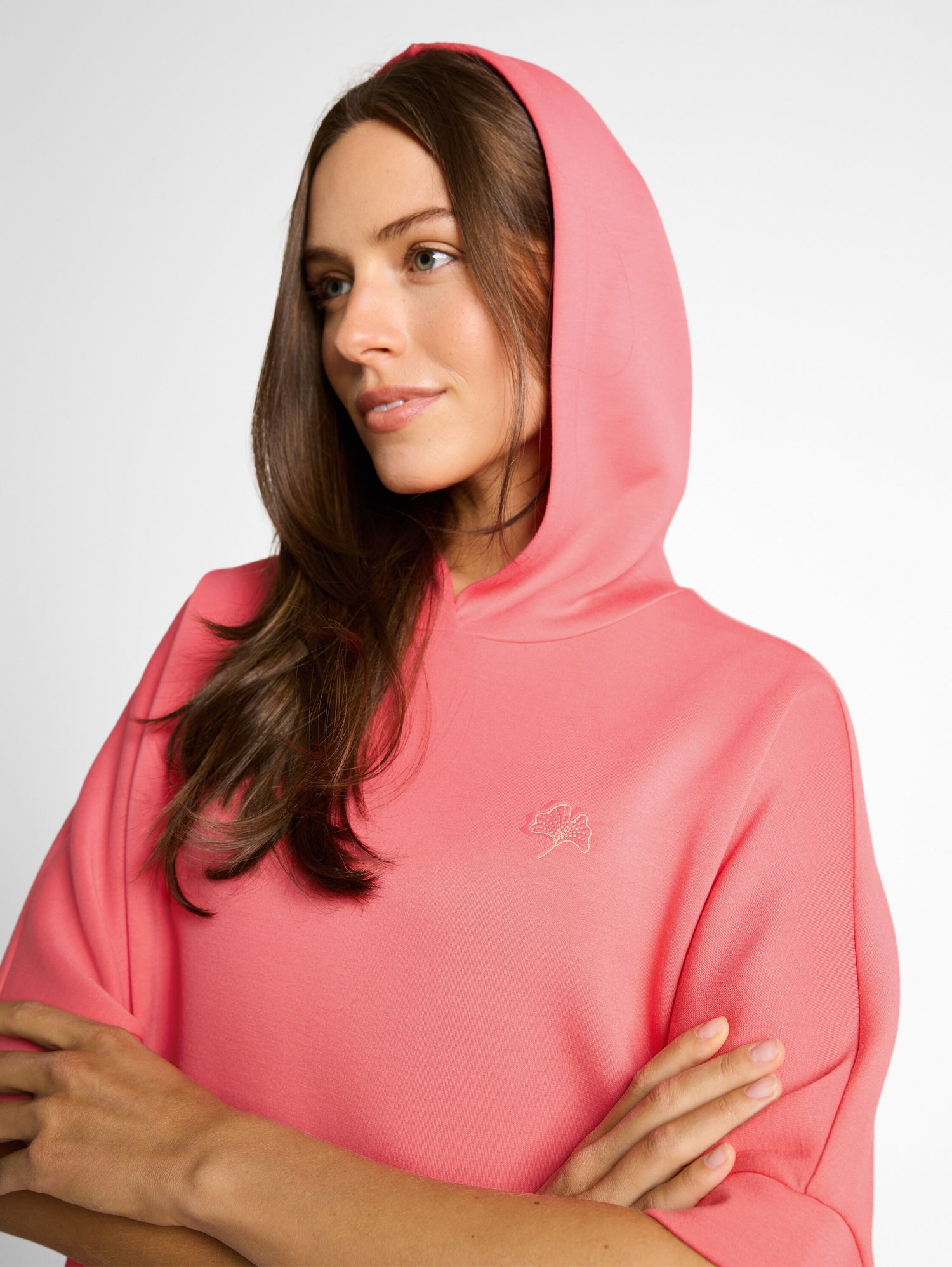 Hoodie Sweatshirt aus Scuba