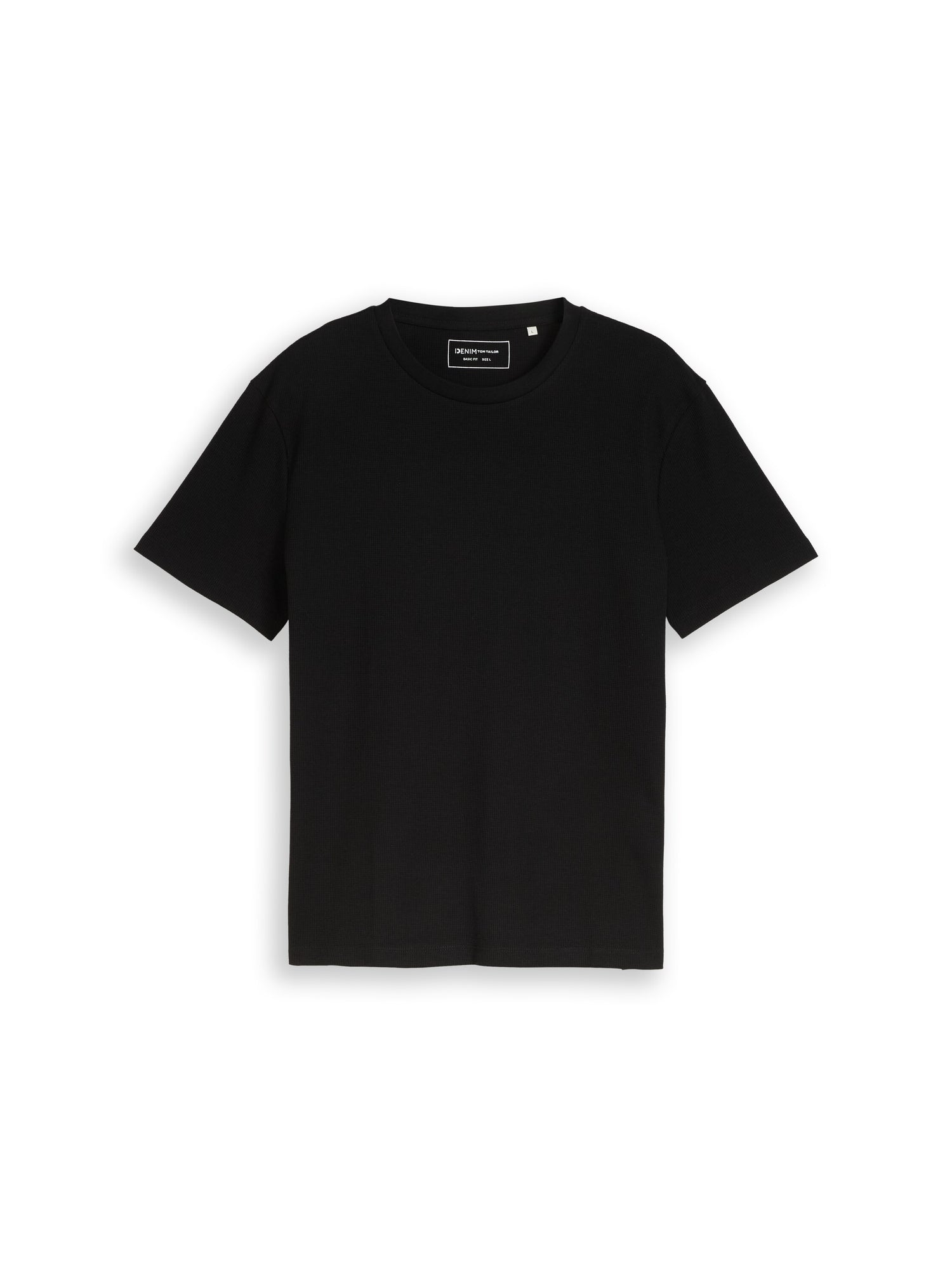 T-Shirt mit Waffelstruktur