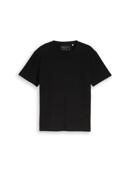 T-Shirt mit Waffelstruktur