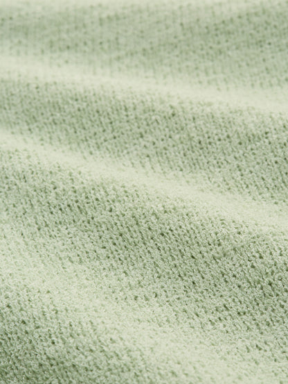 Relaxed Fit Strickpullover mit U-Boot-Ausschnitt