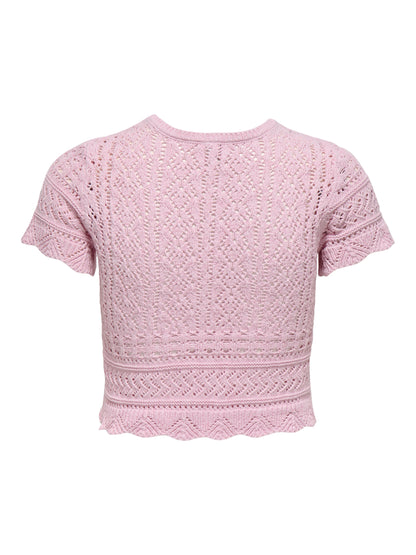 ONLELKE LIFE SS PEARL CARDIGAN CC KNT
