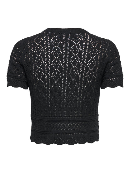 ONLELKE LIFE SS PEARL CARDIGAN CC KNT