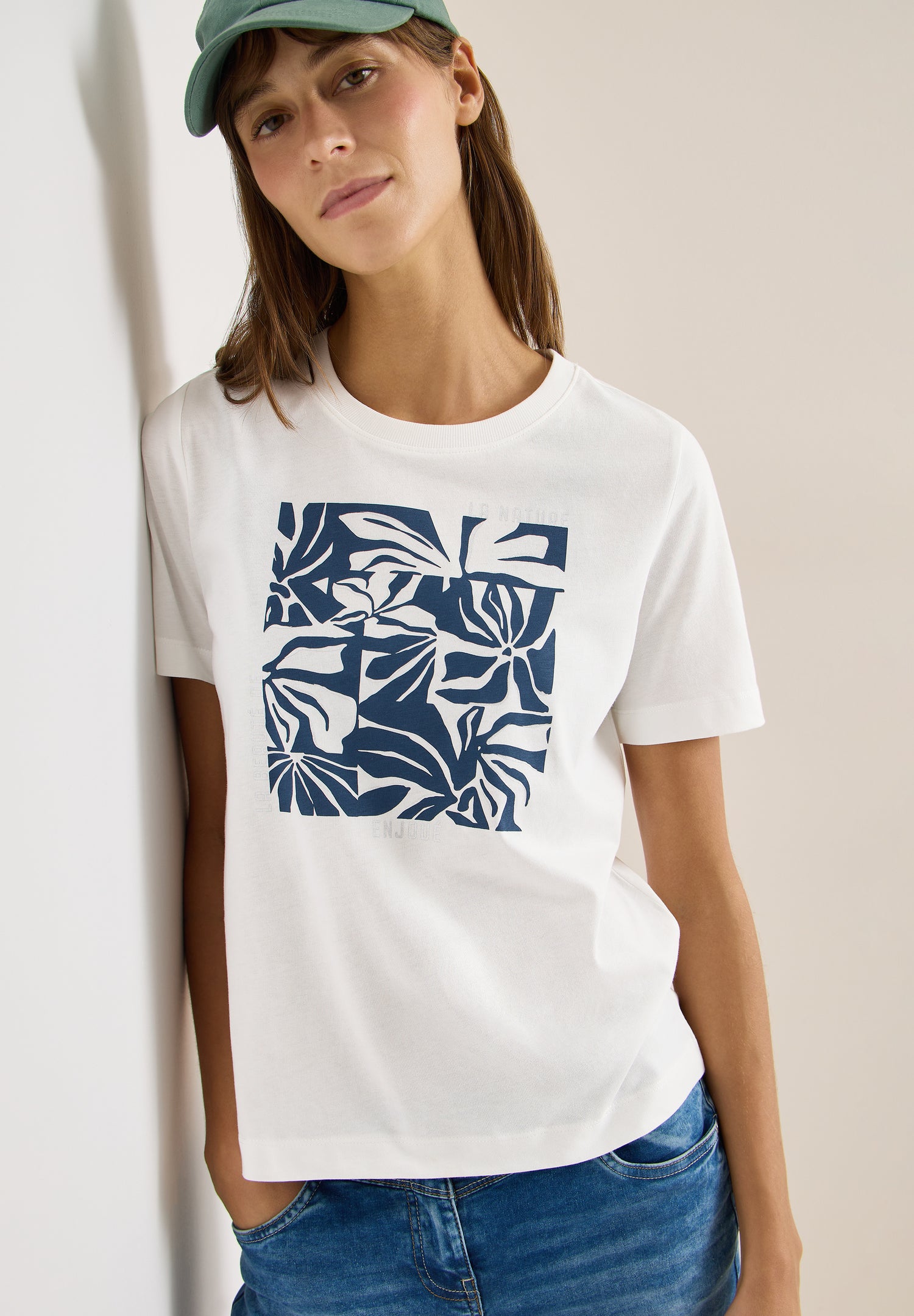 T-Shirt mit Frontprint