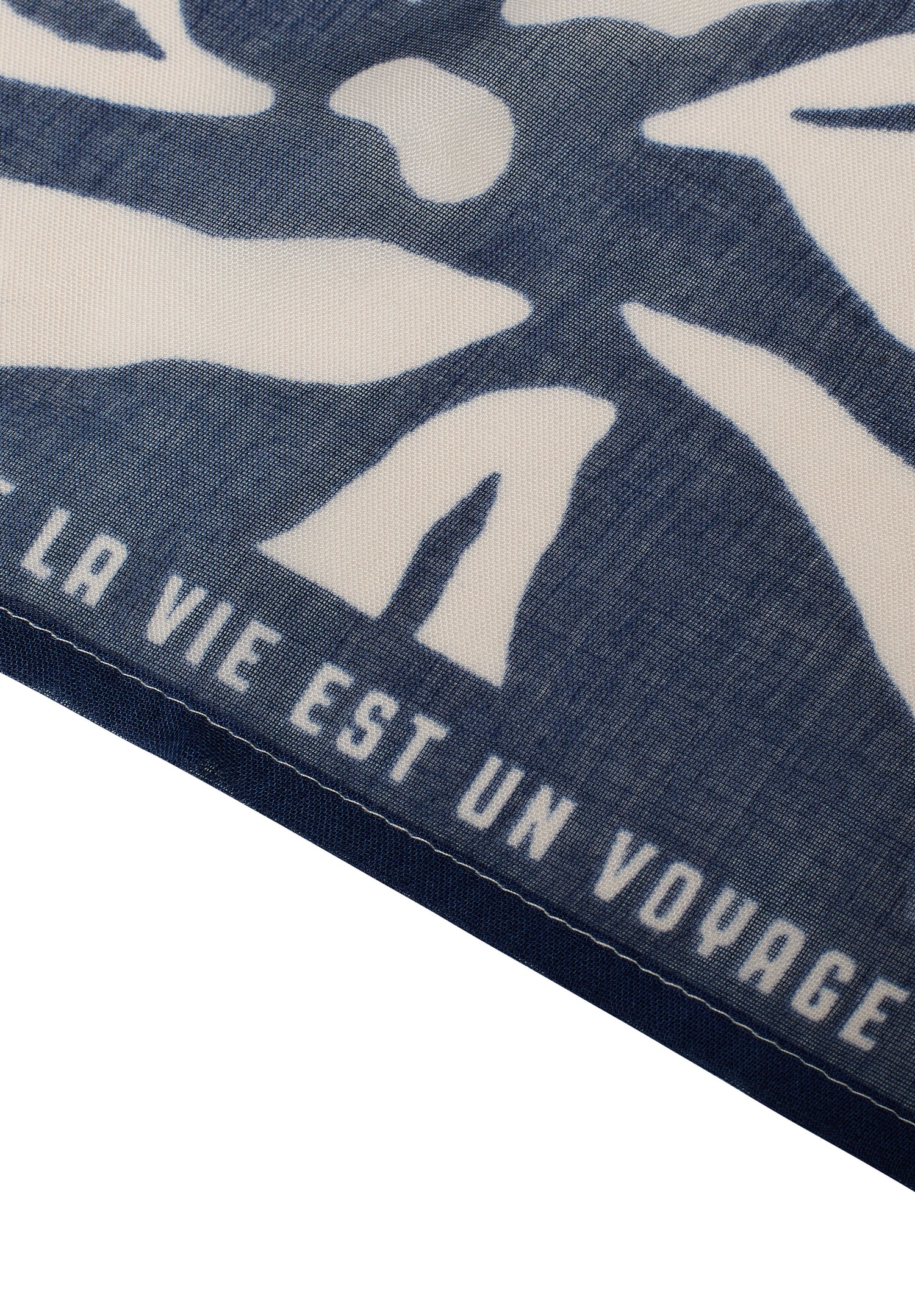 Schal mit Tape Detail