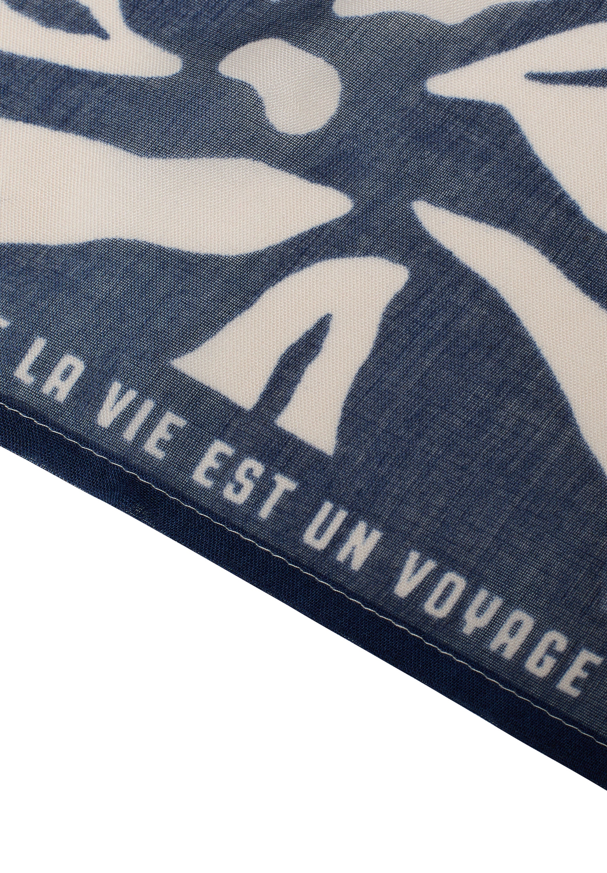 Schal mit Tape Detail