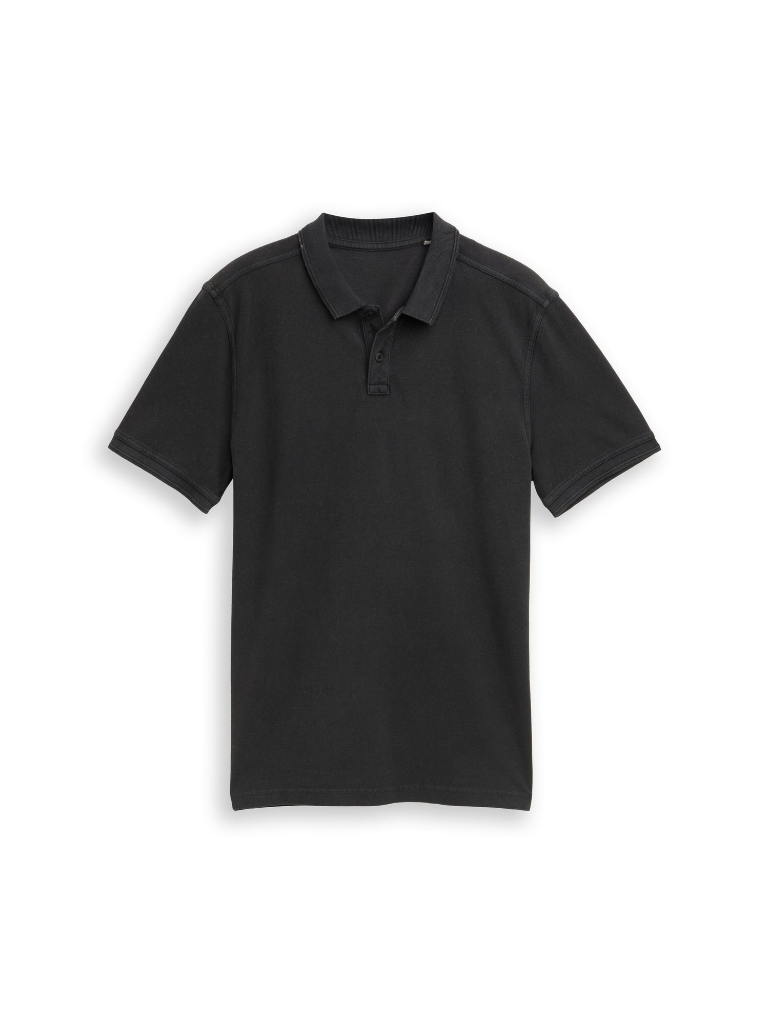 Piqué Poloshirt im Washed Look