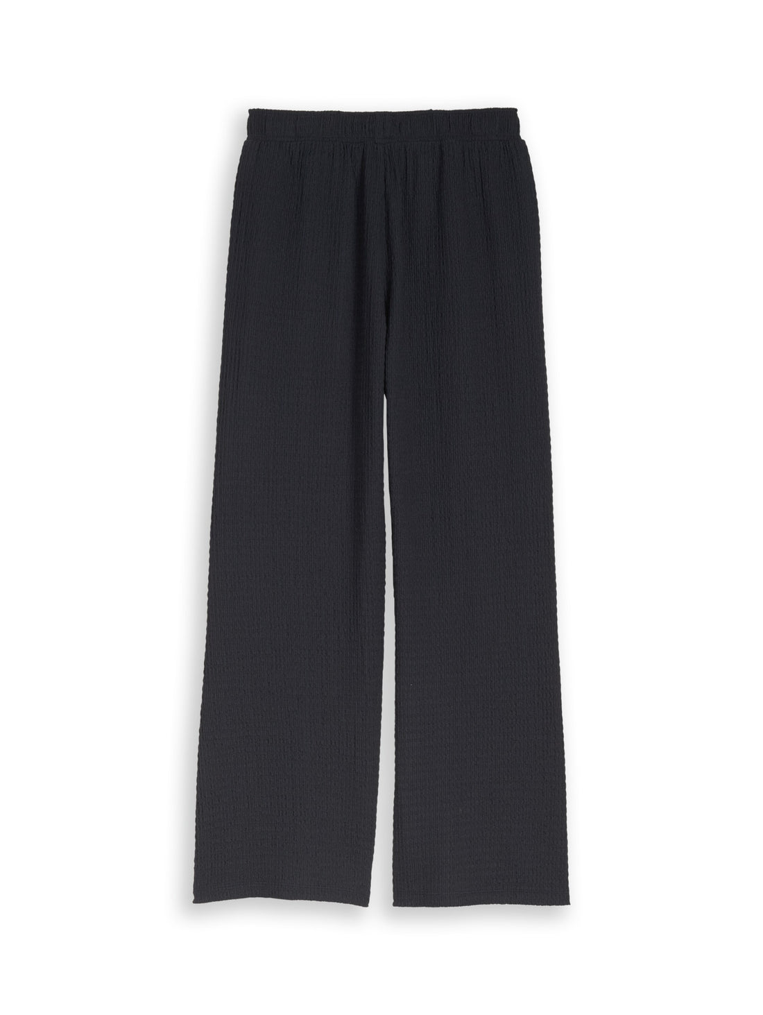 Wide Leg Hose mit Struktur