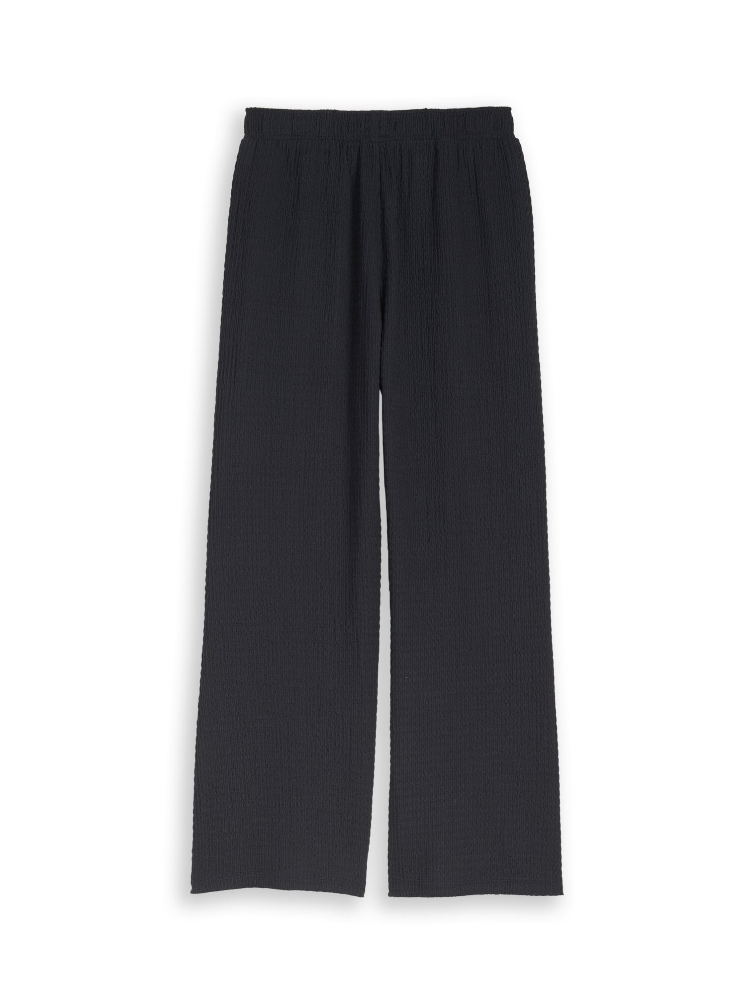 Wide Leg Hose mit Struktur