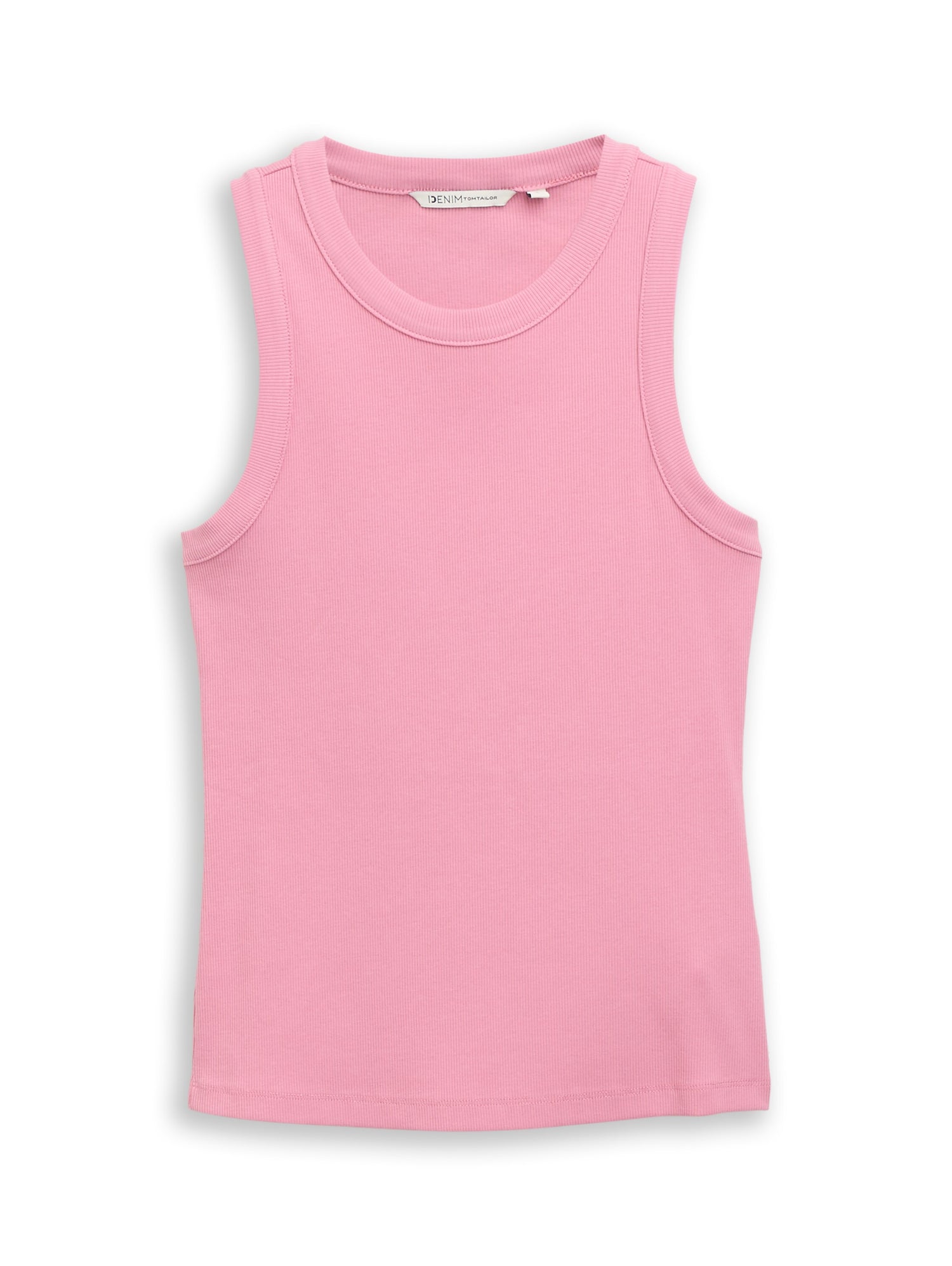Slim Fit Top mit Rippstruktur