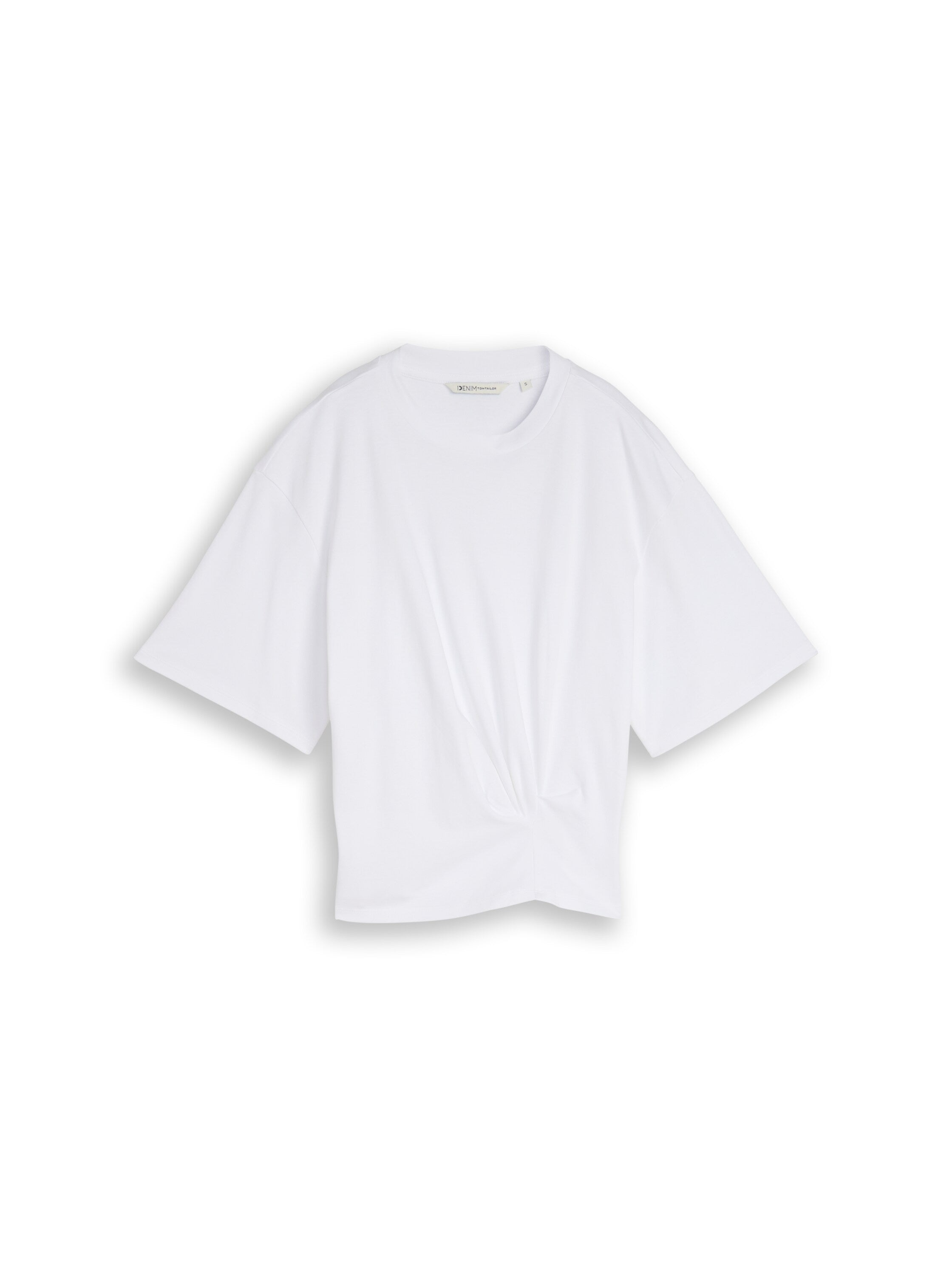 T-Shirt mit Knotendetail