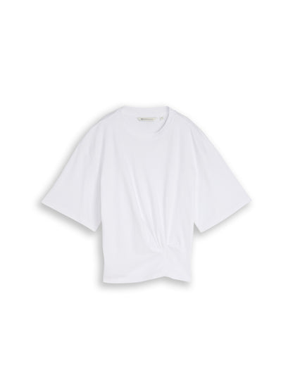 T-Shirt mit Knotendetail