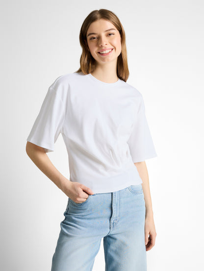 T-Shirt mit Knotendetail