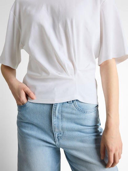 T-Shirt mit Knotendetail