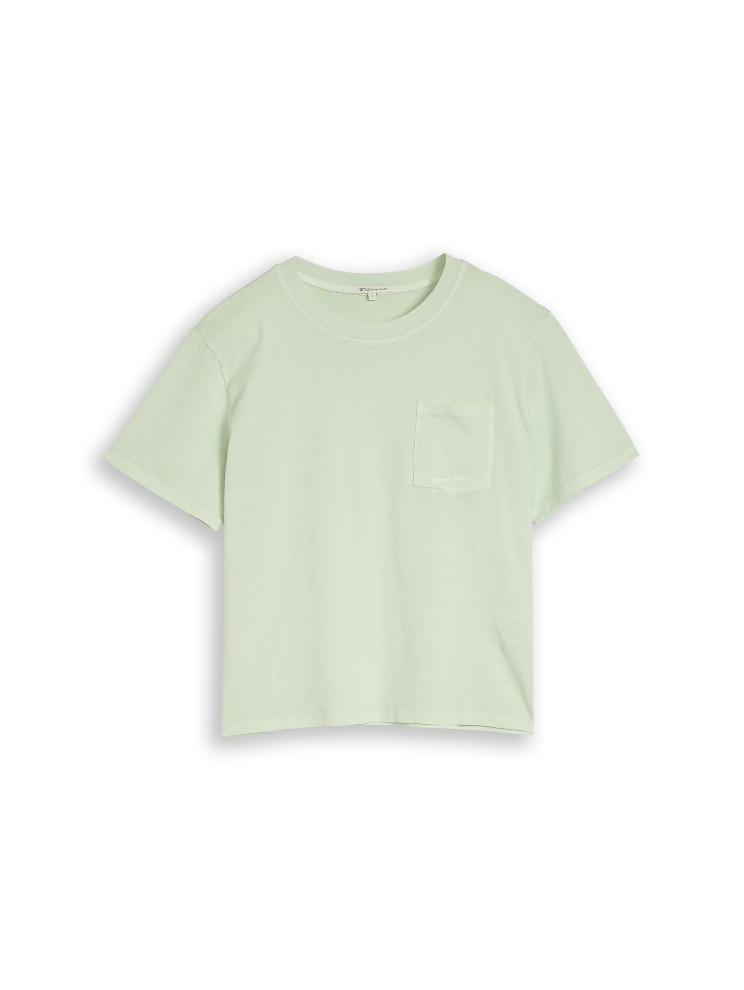 Boxy Fit T-Shirt mit Brusttasche