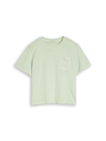 Boxy Fit T-Shirt mit Brusttasche