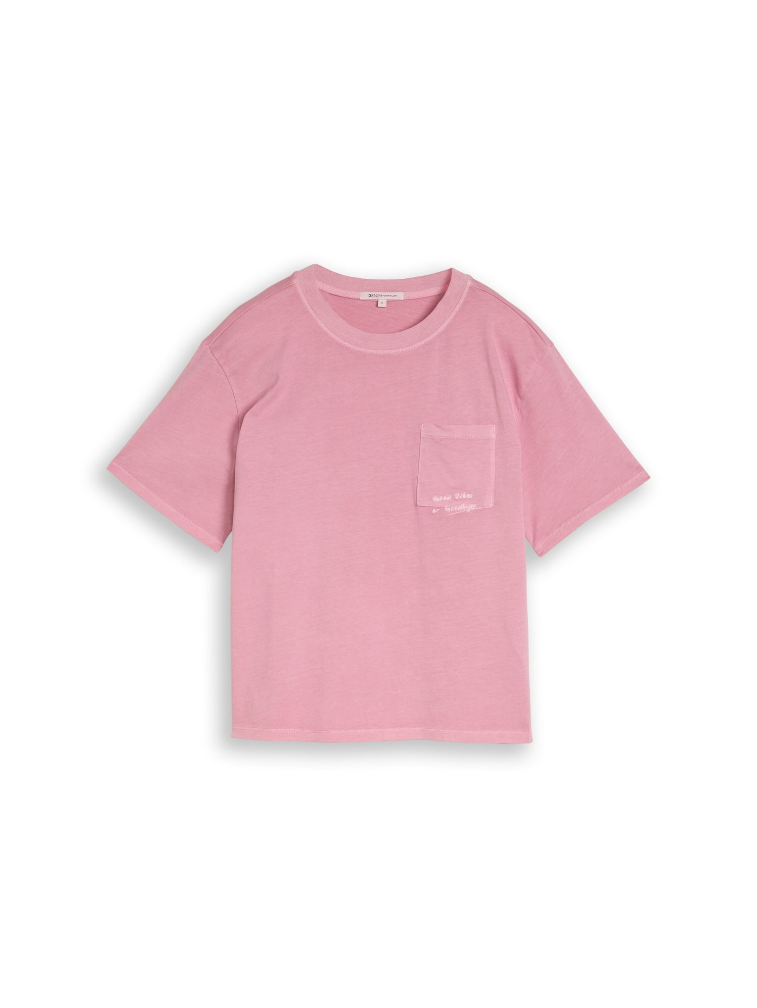 Boxy Fit T-Shirt mit Brusttasche