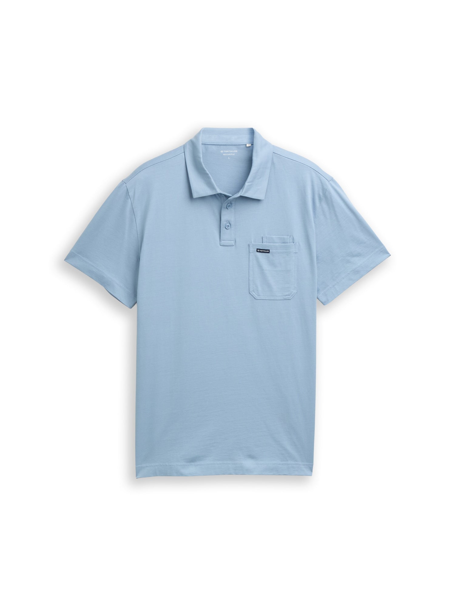 Jersey Poloshirt aus Baumwolle