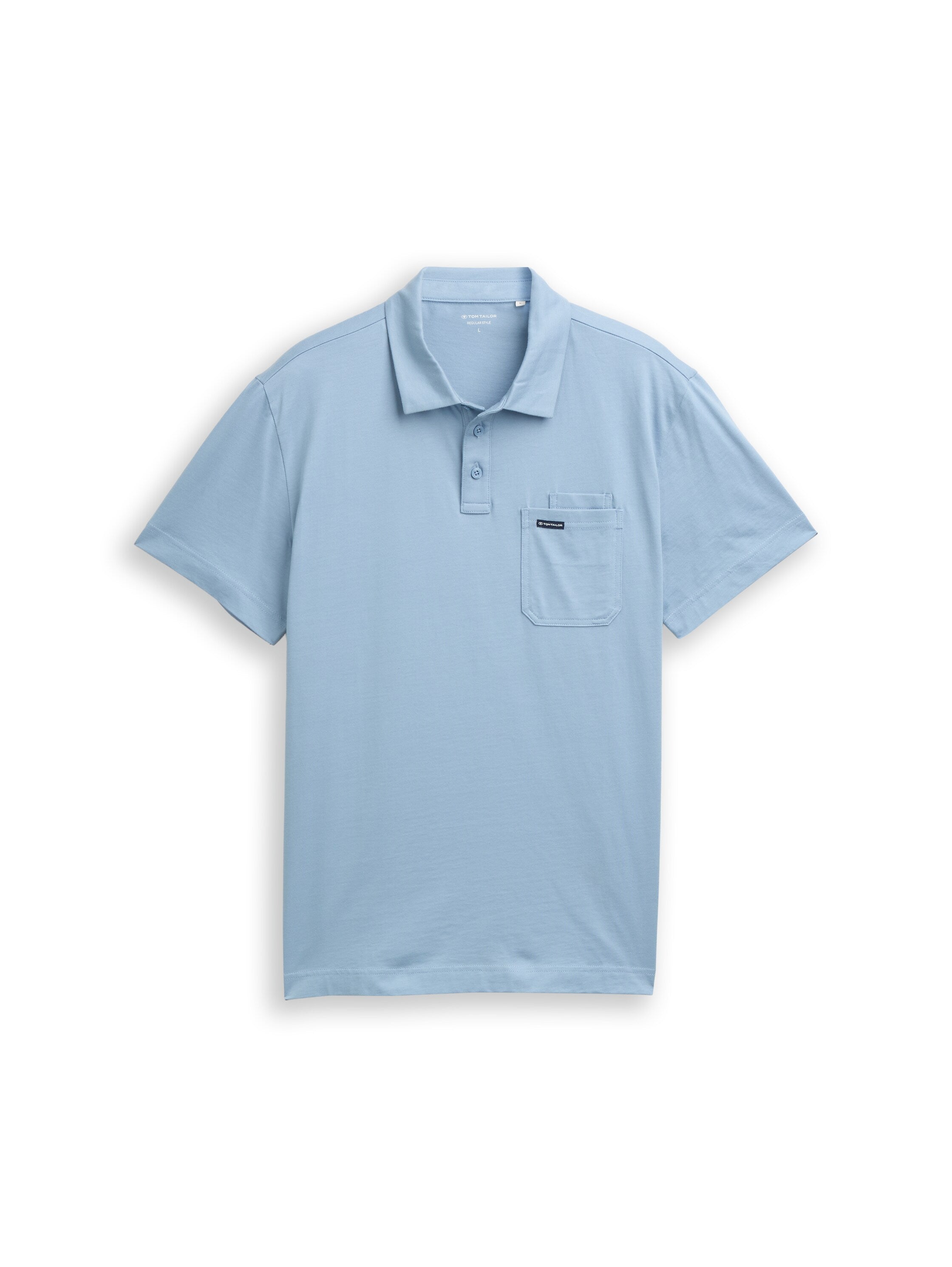 Jersey Poloshirt aus Baumwolle