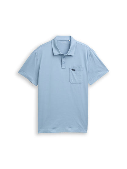 Jersey Poloshirt aus Baumwolle