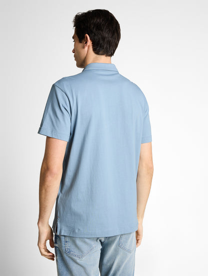 Jersey Poloshirt aus Baumwolle