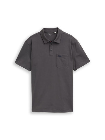 Jersey Poloshirt aus Baumwolle