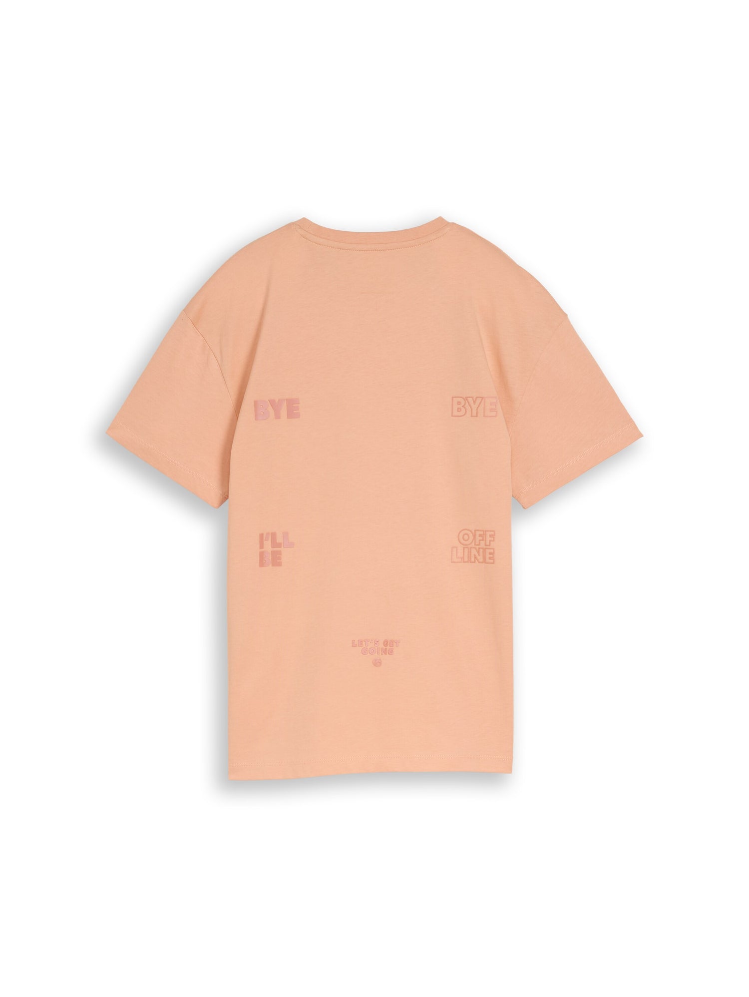 Oversize T-Shirt mit Rückenprint