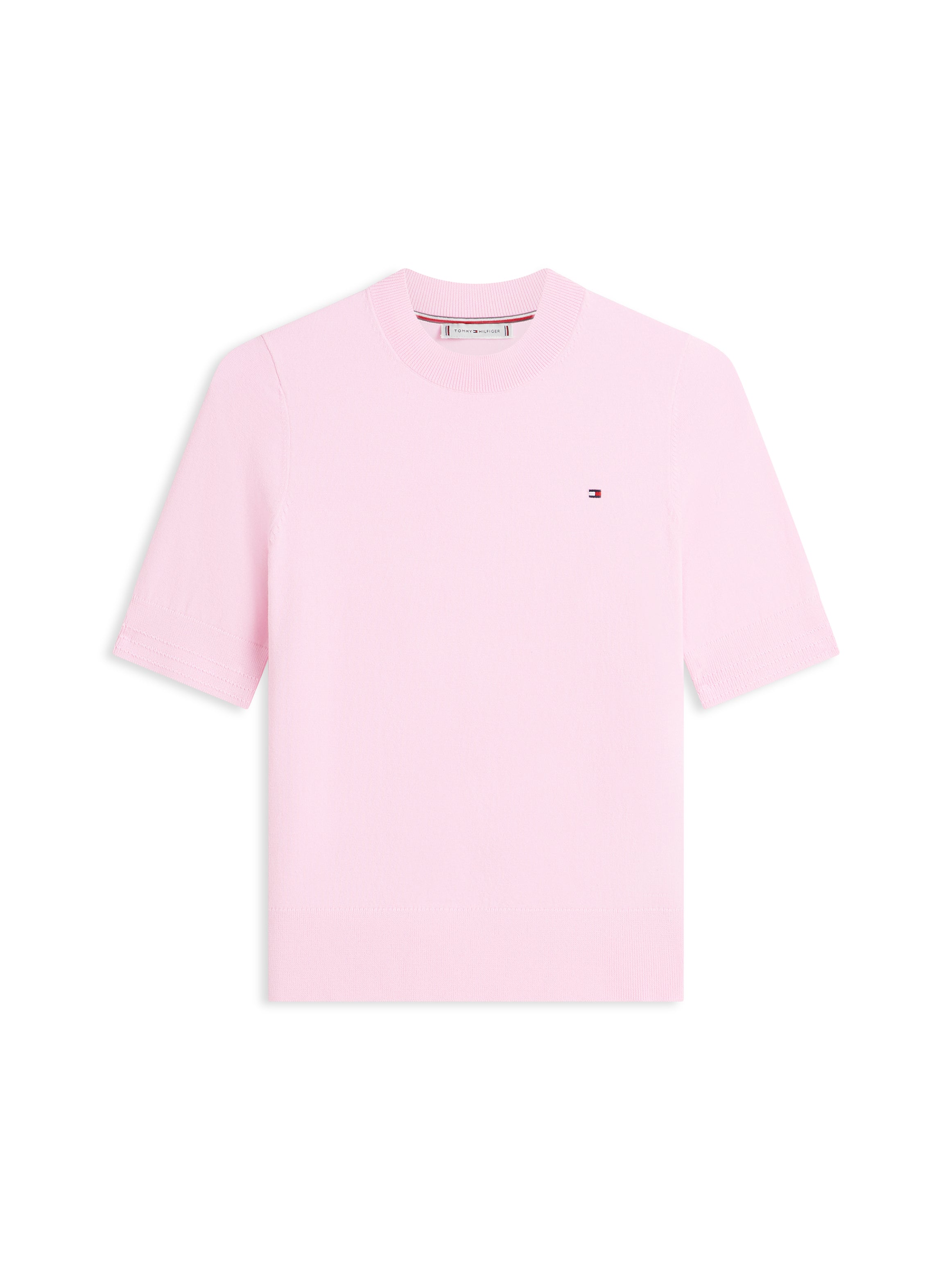 CO JERSEY FINE GG C-NK SS SWT