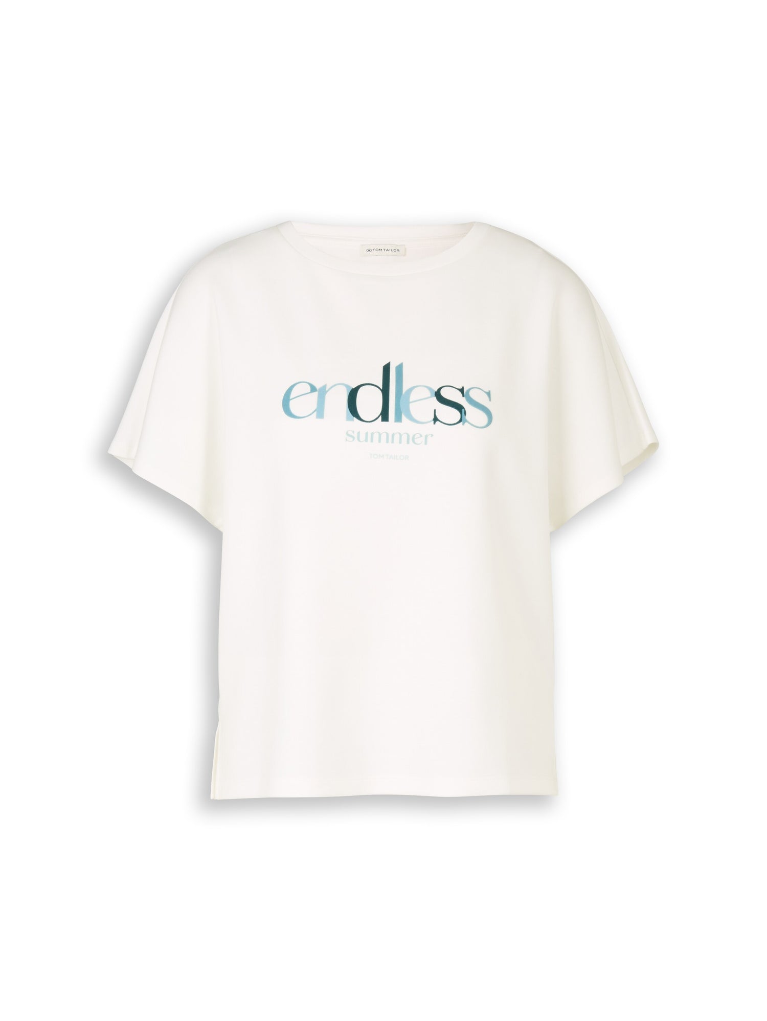 Loose Fit Scuba T-Shirt mit Print