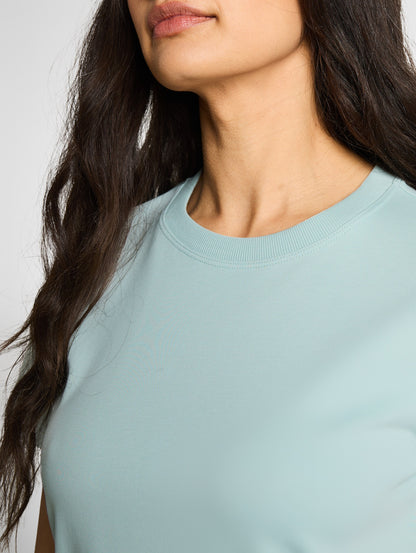 Basic T-Shirt aus Baumwolle