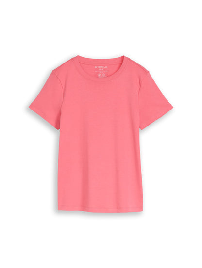 Basic T-Shirt aus Baumwolle