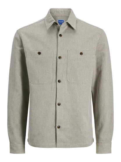 JPRBLURAYLE LINEN BL. SOLID LS SHIRT SN