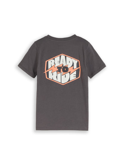 T-Shirt mit Rückenprint
